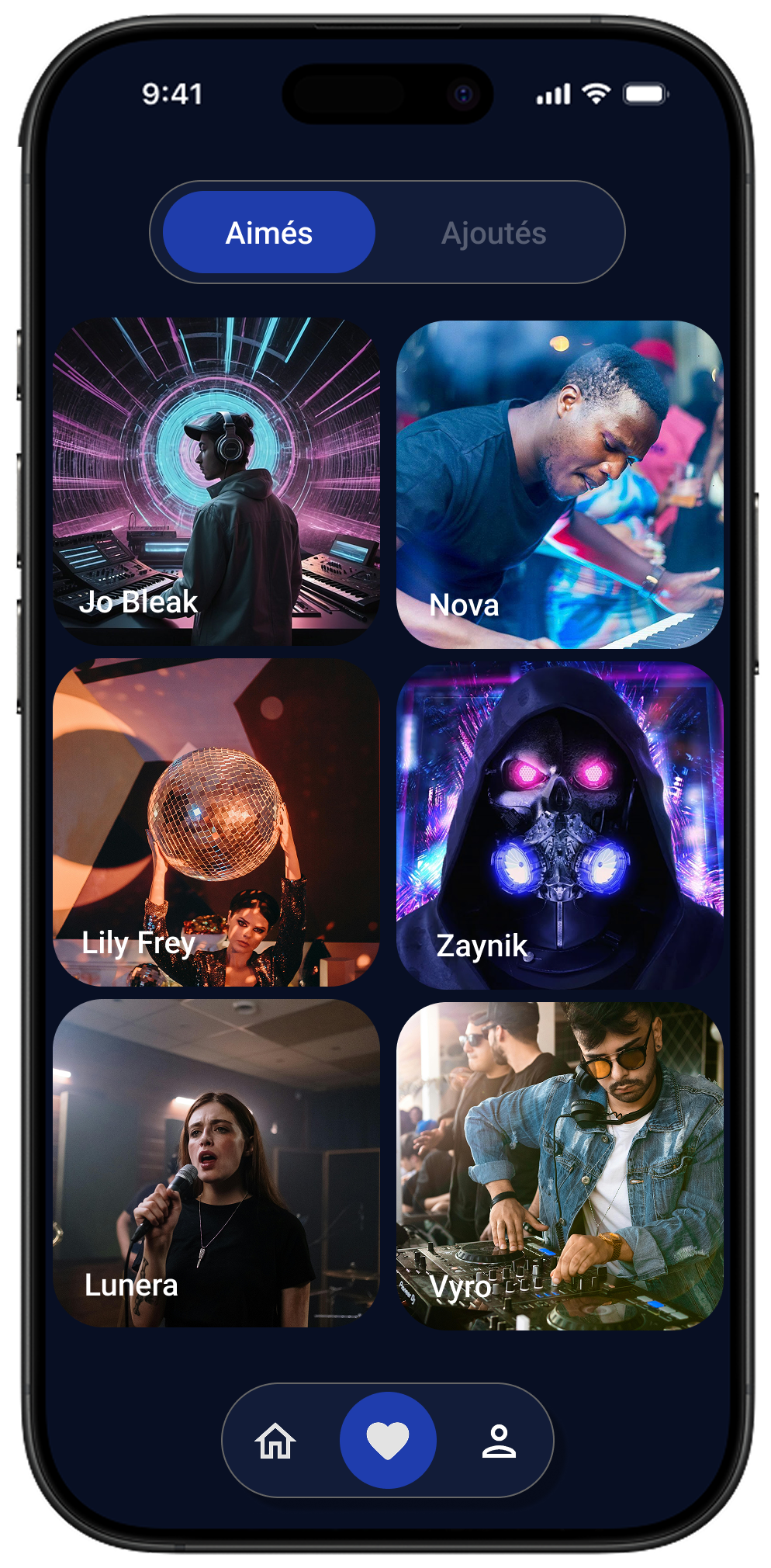 Swipe page